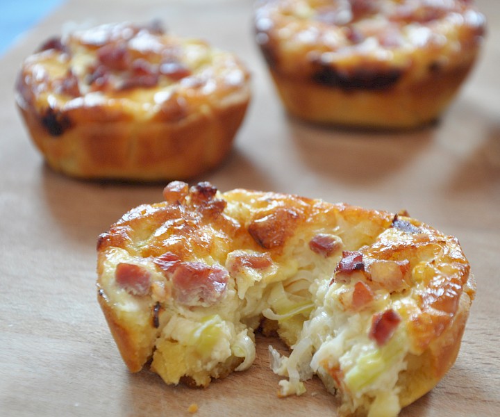Glutenfreie Mini Quiche