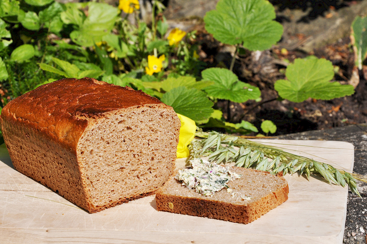 Weizen-Hafer-Brot