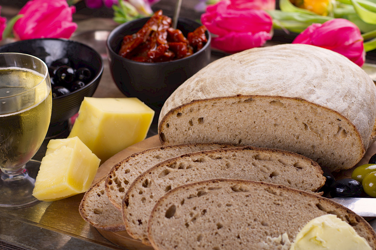 Roggen-Dinkel-Brot, Roggenkruste