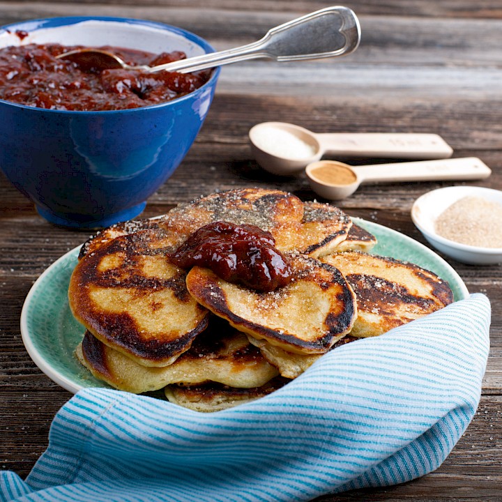 Liwanzen, Pfannkuchen