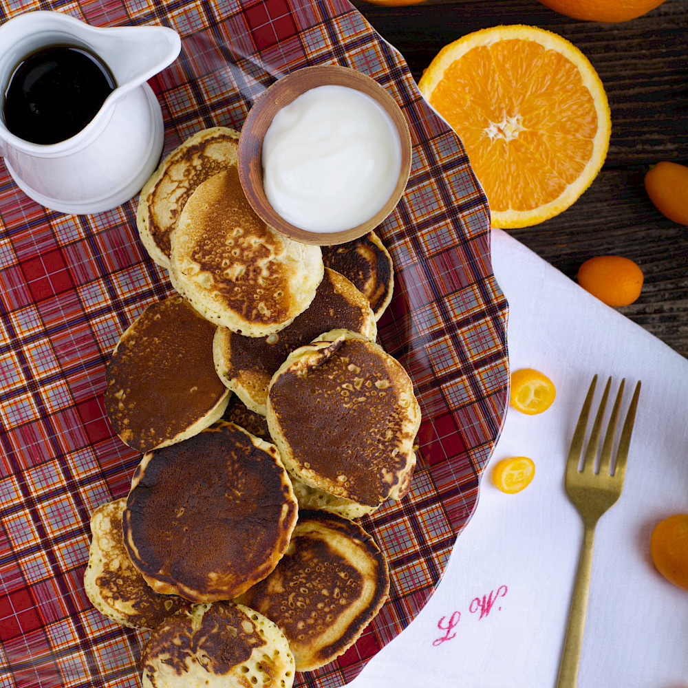 Drop Scones, Pfannkuchen
