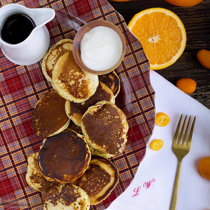 Drop Scones, Pfannkuchen