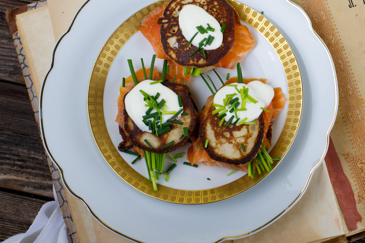 Blinis, Pfannkuchen