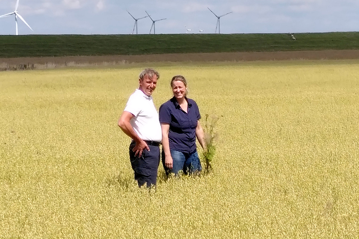 Familie Schoof an der Nordseeküse