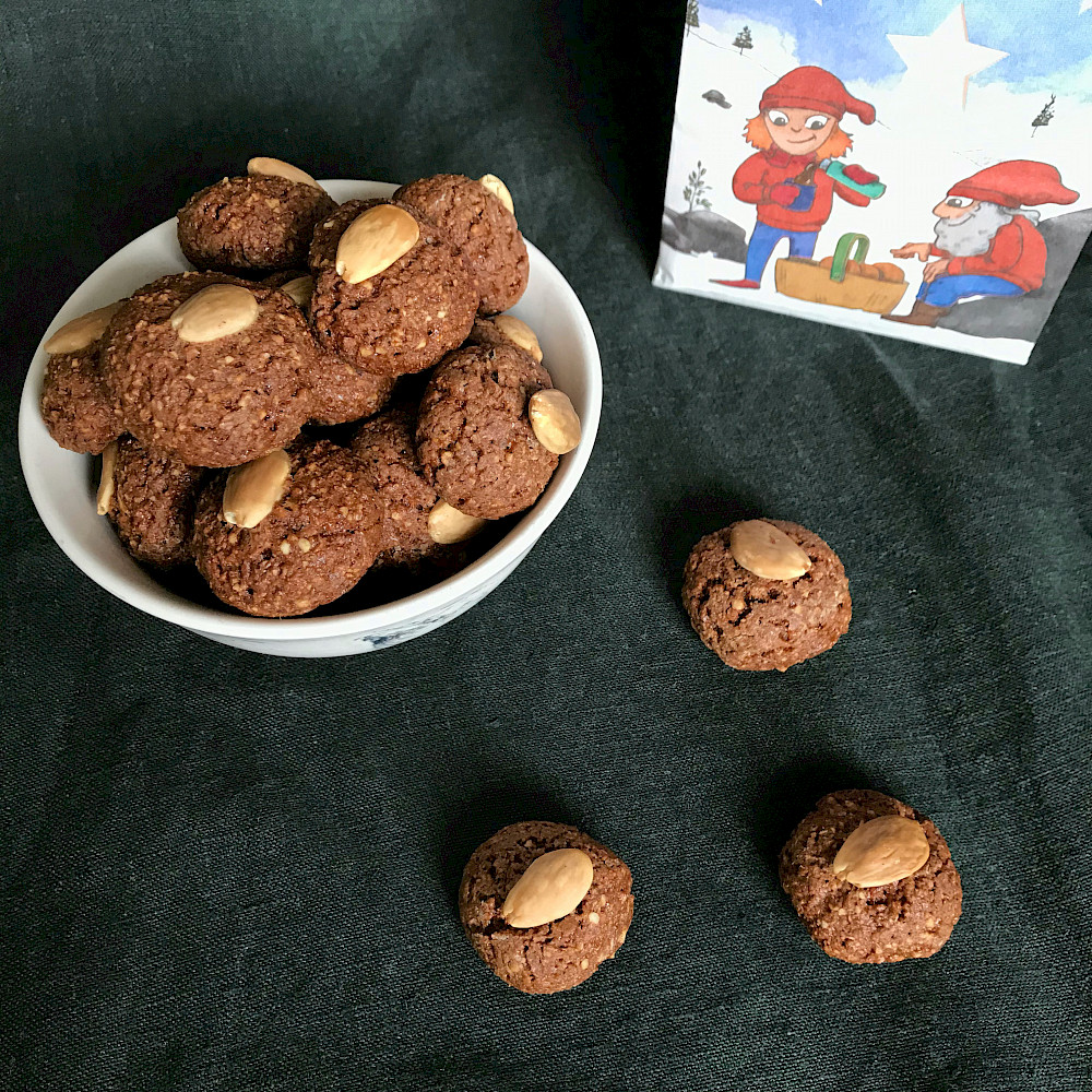 Mandel-Espressoplätzchen