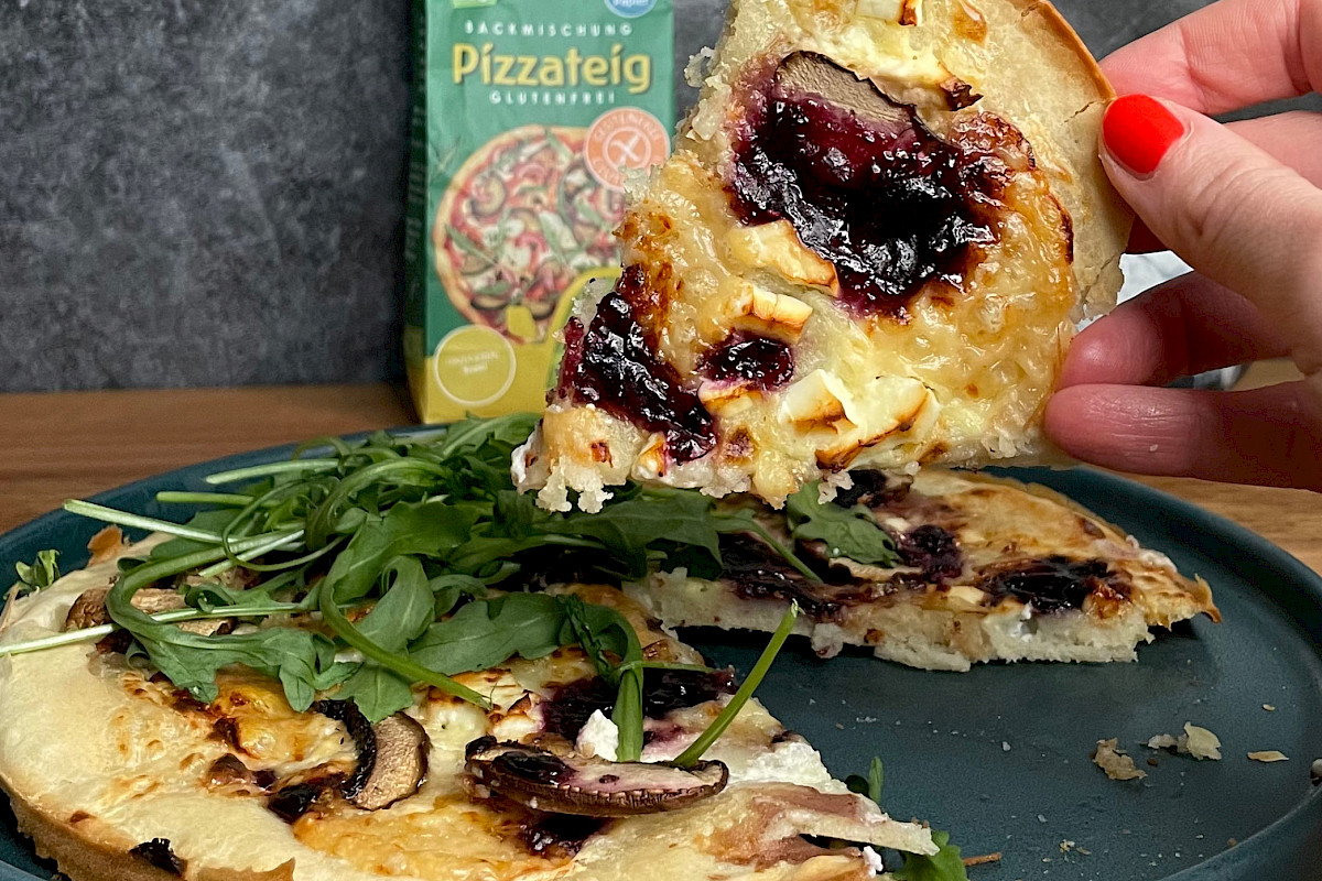 glutenfreie Pizza Bianco