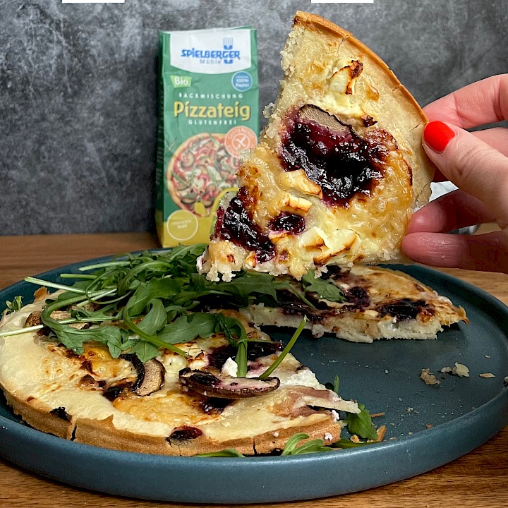 glutenfreie Pizza Bianco
