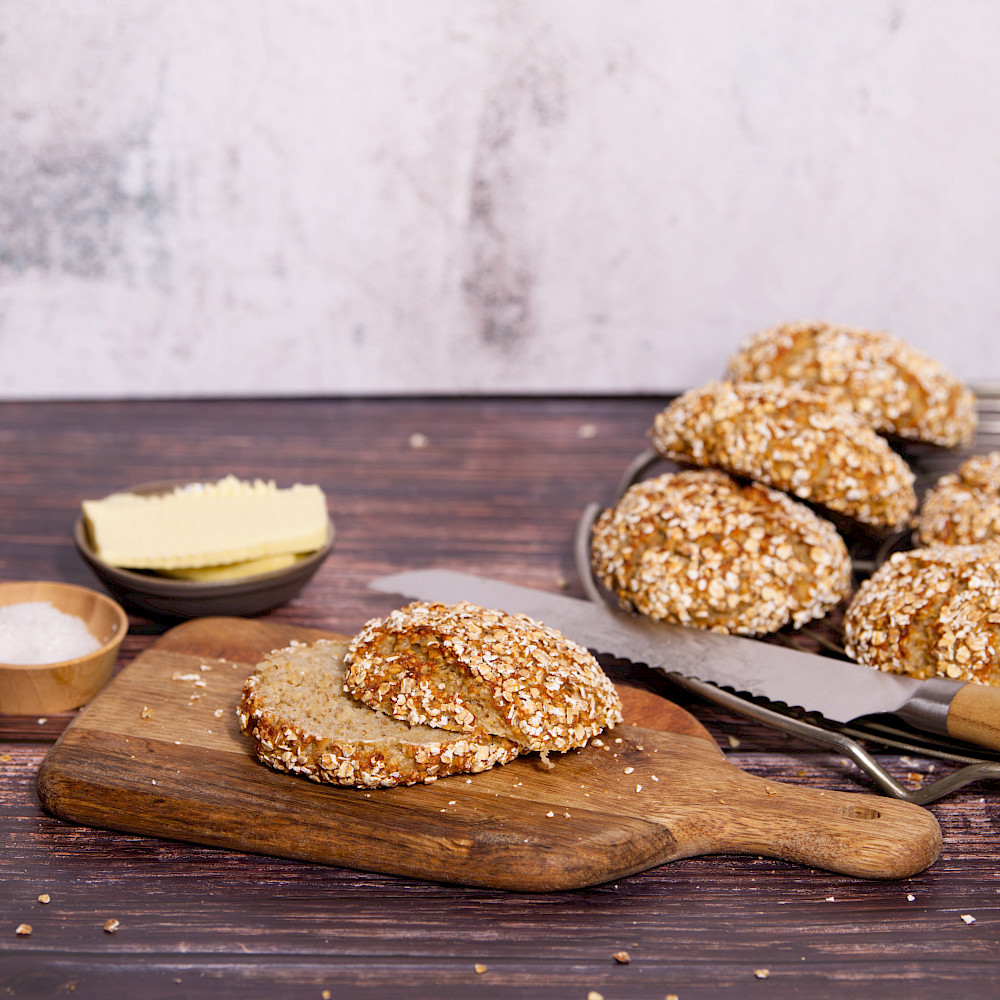 Haferflockenbrötchen