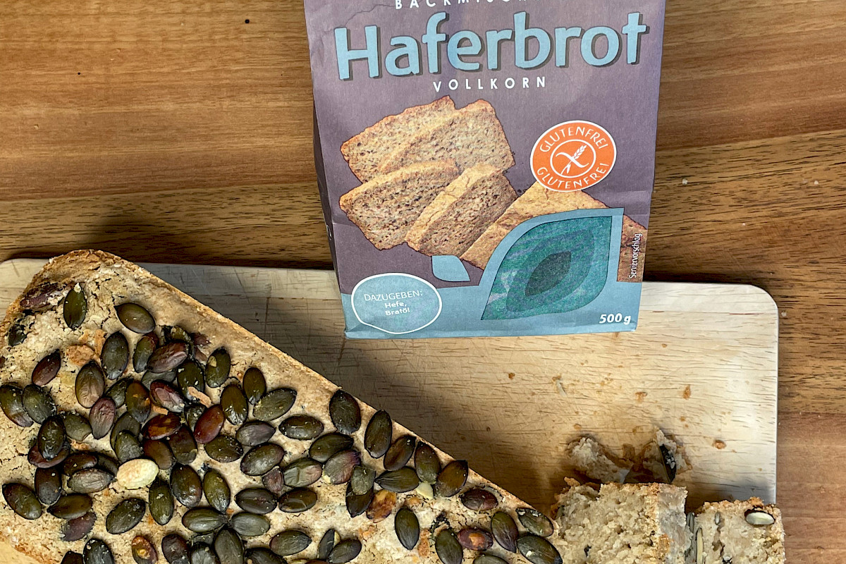 Haferbrot mit Kürbiskernen