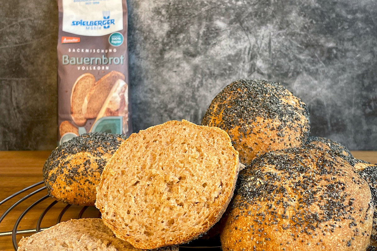 Bohnbrötchen