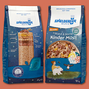 Mond & Sterne Kinder Müsli der Spielberger Mühle