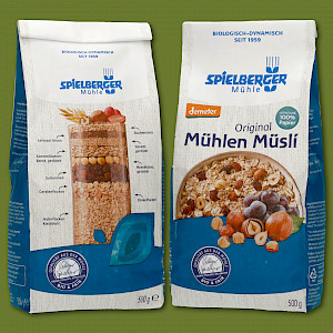 Mühle Müsli der Spielberger Mühle