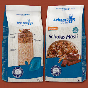 Schoko Müsli der Spielberger Mühle