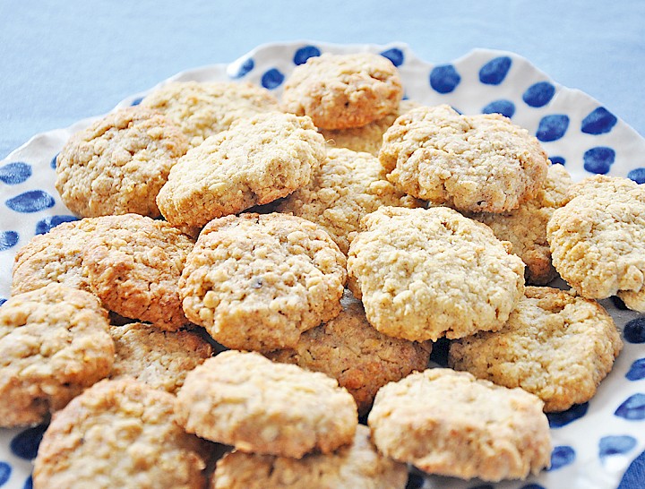 Glutenfreie Flockenkekse