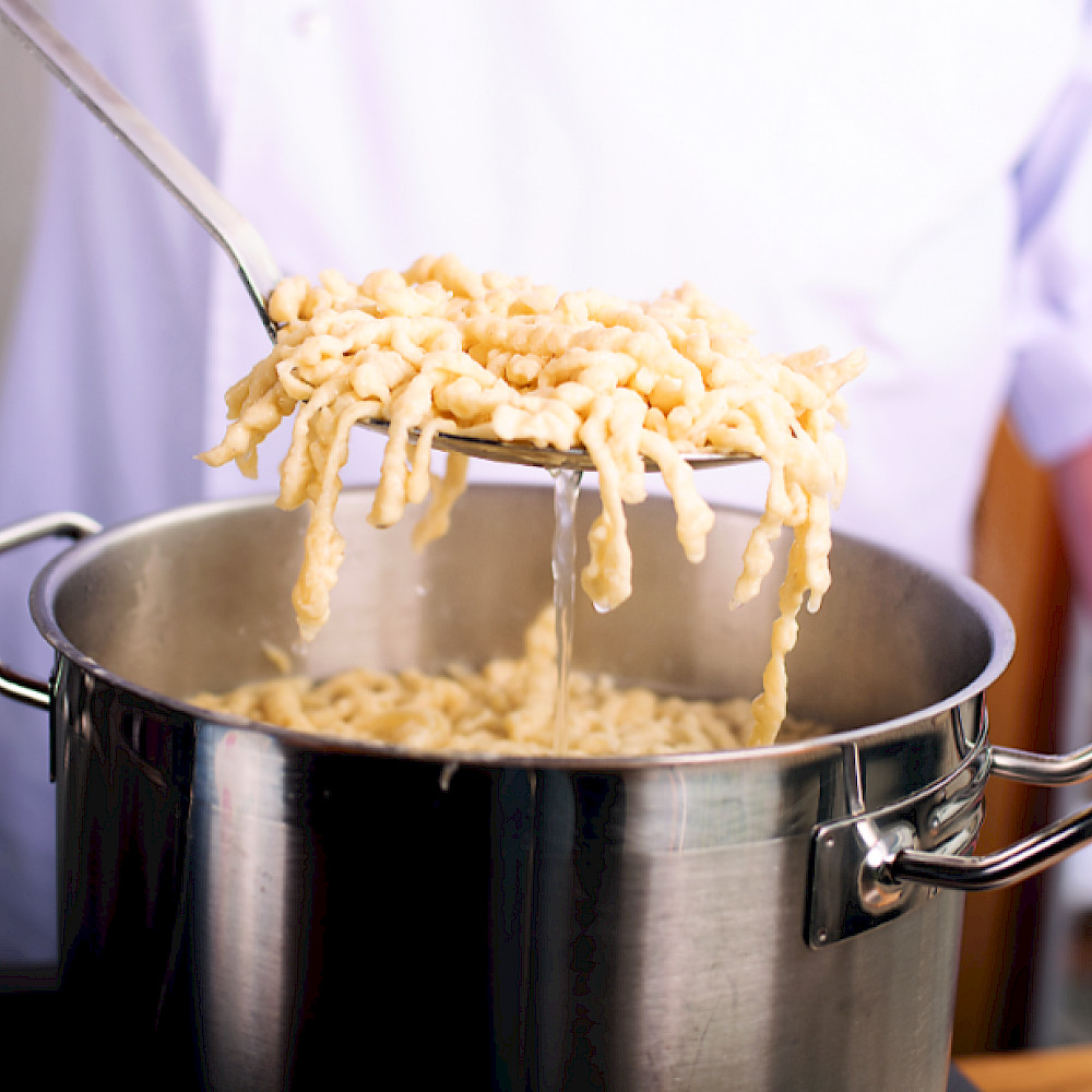 Grundrezept Spätzle selbermachen