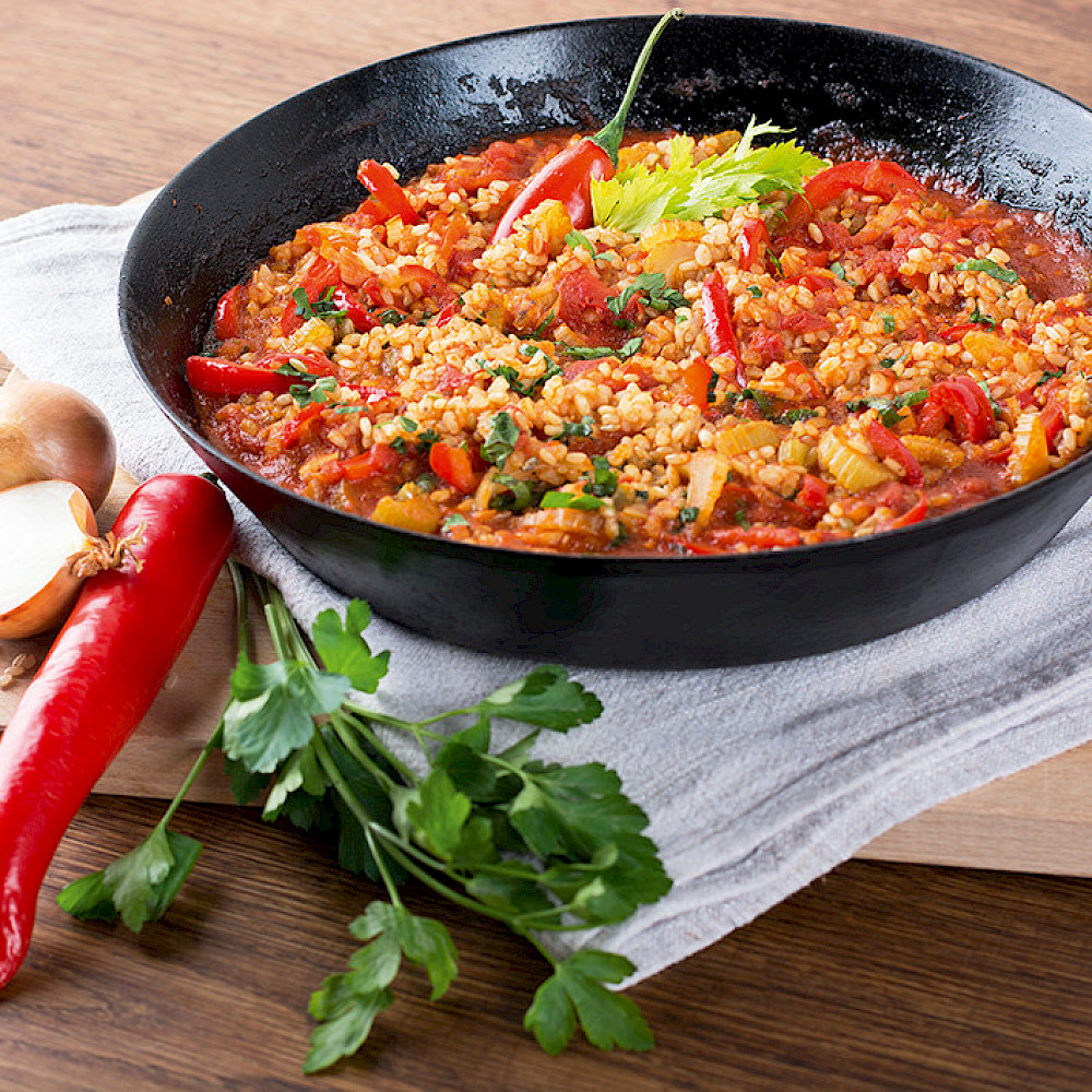 Jambalaya, Reispfanne